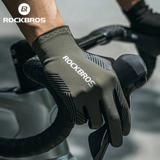 Cycling Gloves Spring Summer Gloves Touch Screen Anti-Slip Breathable MTB Road Bike Running Fitness Gym Motor Gloves