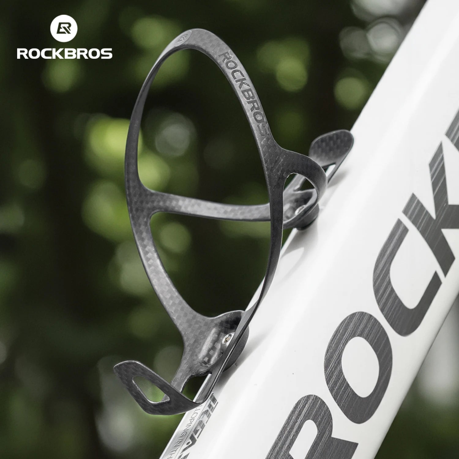 Bicycle Bottle Cage Ultralight High Strength Carbon Fiber Bottle Bracket Reflective Water Kettle Mount Bike Accessories
