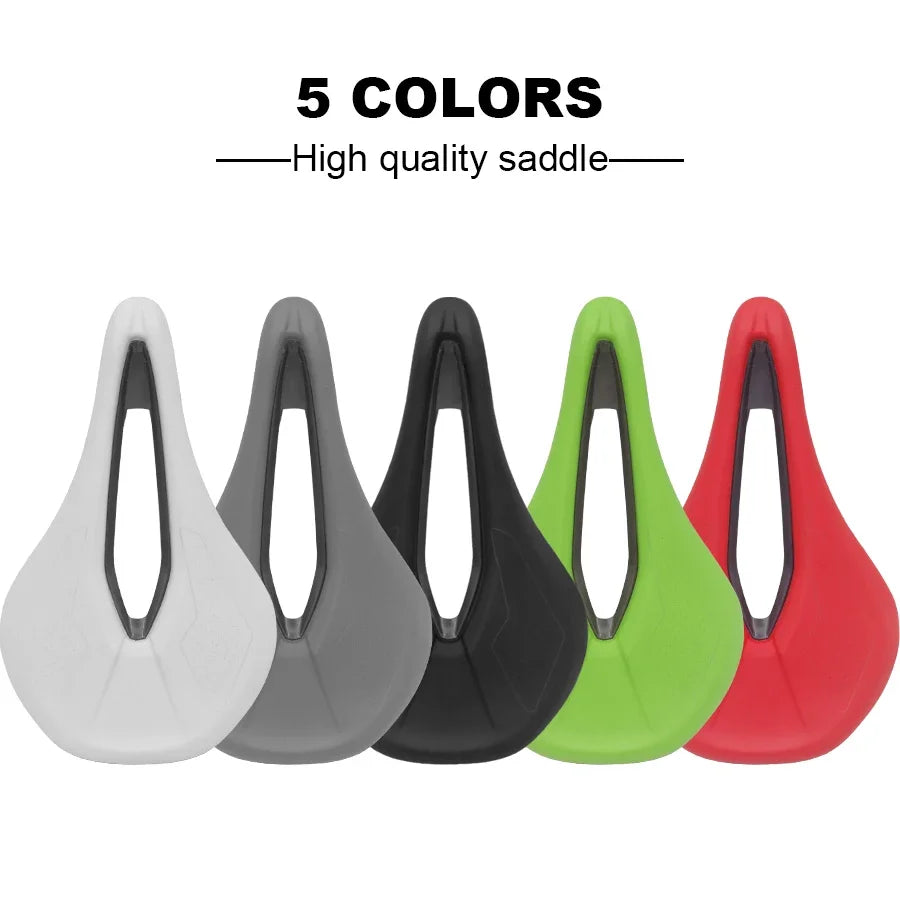 Bicycle Saddle MTB Road Bike Racing Works Comp Triathlon Saddle Seat Wide Sillin Bicicleta PU Breathable Soft Seat Cushion Parts