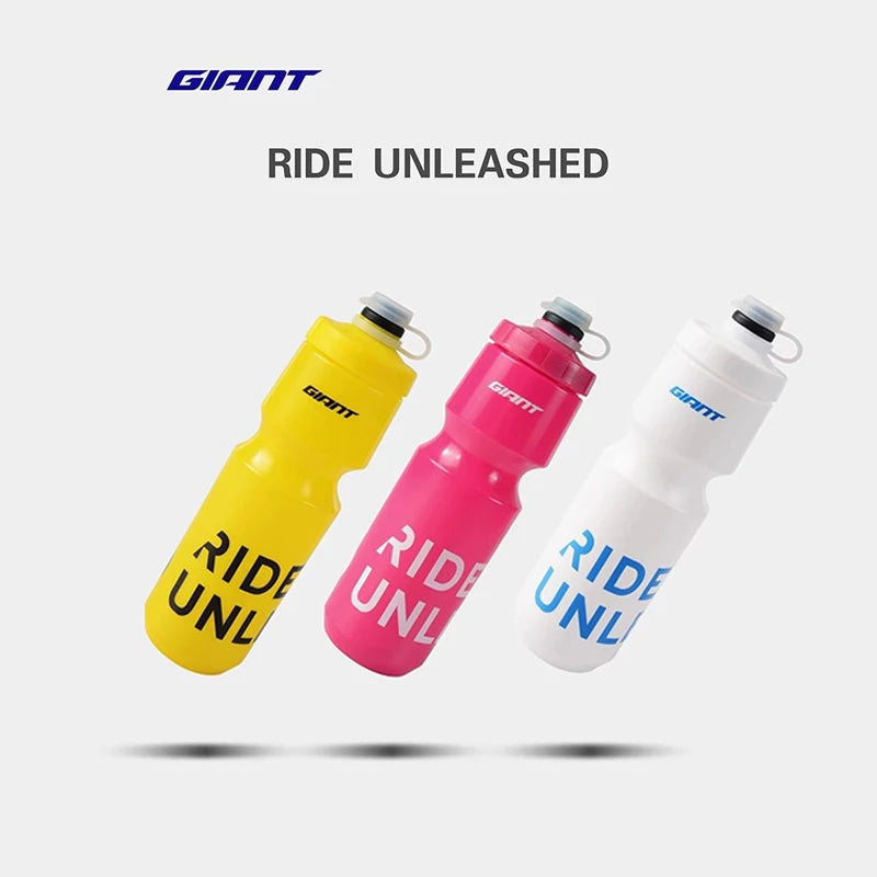 GIANT 600Ml/750Ml Bicycle Bottle MTB Road Bike Water Bottle Outdoor Sports PP Bottles Portable Large Capacity Drink Cycling Cup