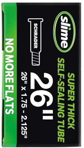 Slime 30075 Bike Inner Tube with Slime Puncture Sealant, Assorted Styles