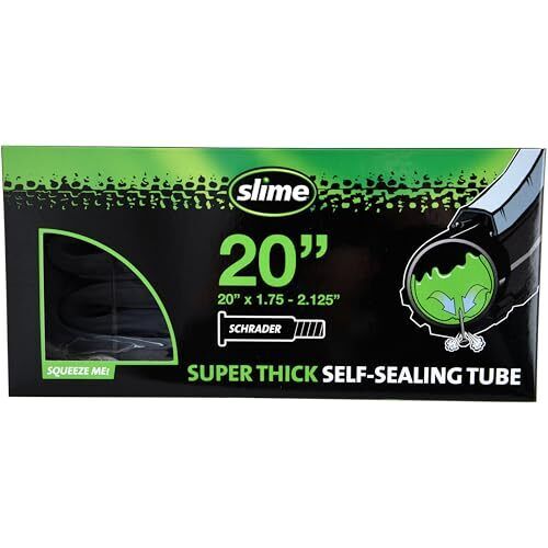 Slime 30075 Bike Inner Tube with Slime Puncture Sealant, Assorted Styles