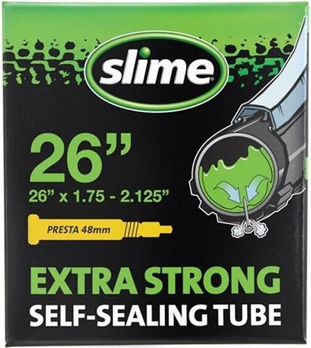 Slime 30075 Bike Inner Tube with Slime Puncture Sealant, Assorted Styles