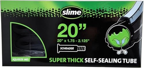 Slime 30075 Bike Inner Tube with Slime Puncture Sealant, Assorted Styles