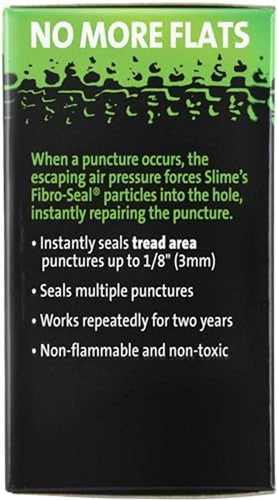 Slime 30075 Bike Inner Tube with Slime Puncture Sealant, Assorted Styles