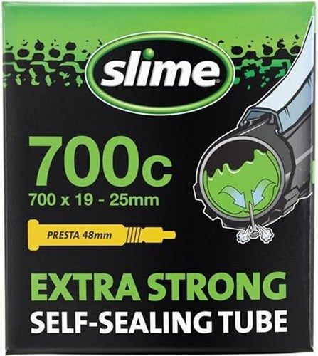 Slime 30075 Bike Inner Tube with Slime Puncture Sealant, Assorted Styles