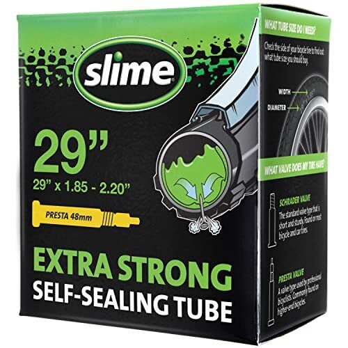 Slime 30075 Bike Inner Tube with Slime Puncture Sealant, Assorted Styles