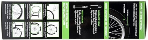 Slime 30075 Bike Inner Tube with Slime Puncture Sealant, Assorted Styles