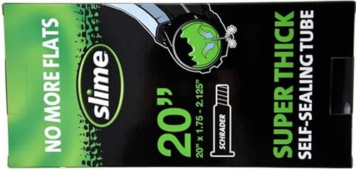 Slime 30075 Bike Inner Tube with Slime Puncture Sealant, Assorted Styles